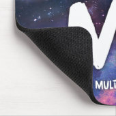 Geld fließt in mein Gesetz zur Anziehung von Wohls Mousepad (Ecke)