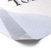 Geld fließt mir leicht poster (Ecke)