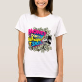 Geld flüstert nicht. Es schreit. T-Shirt (Vorderseite)