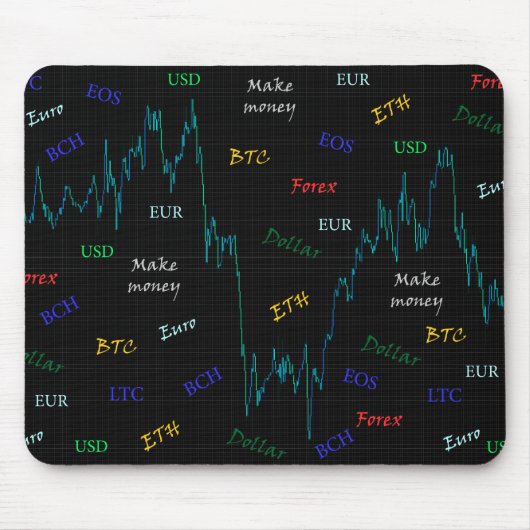 Geld für Devisen verdienen Mousepad (Vorne)
