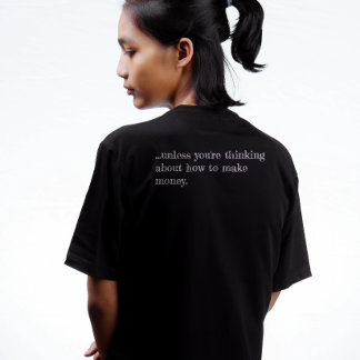 Geld für meinen T - Shirt