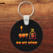 Geld für mich schlüsselanhänger (Vorderseite)