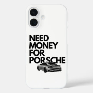 Geld für Porsche Phone Case - Funny Car Liebe