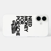 Geld für Porsche Phone Case - Funny Car Liebe (Rückseite (Horizontal))