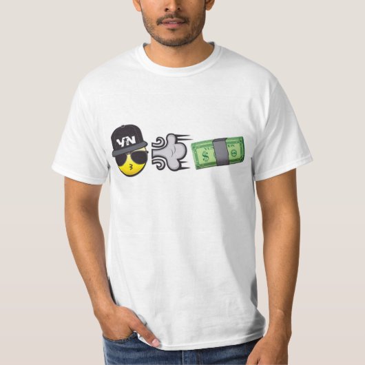 Geld-Gebläse T-Shirt (Vorderseite)