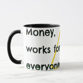 Geld gegen "Dift-Tard$!" Tasse (Links)