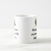 Geld, Geld, behalten Ihr Geld mit McCain., Kee… Kaffeetasse (Mittel)