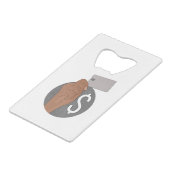 Geld Geldbeutel Flaschenöffner (Rückseite Schrägansicht)
