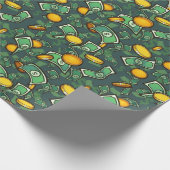 Geld Geschenkpapier (Ecke)