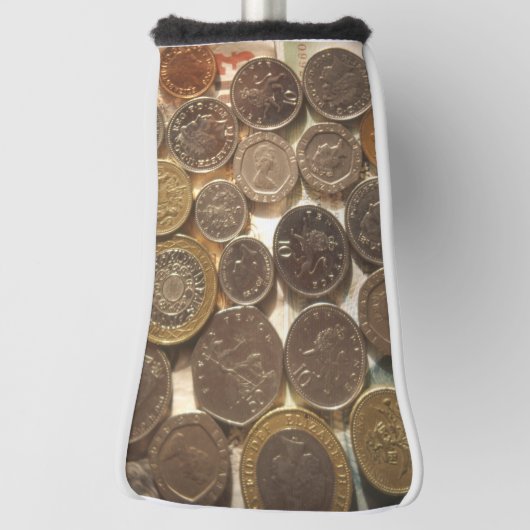 Geld Golf Headcover (Rotieren 90)