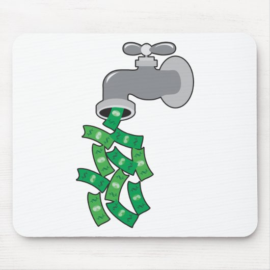 Geld-Hahn Mousepad (Vorne)
