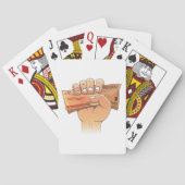 Geld halten spielkarten (Rückseite)