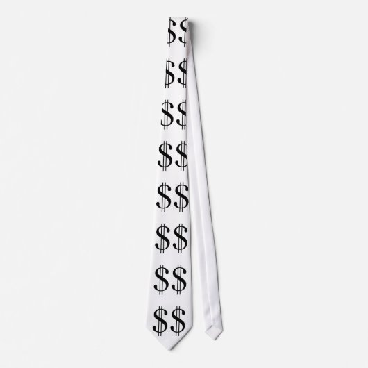 Geld? Hässliche der Designer-Krawatte der Männer Krawatte (Vorderseite)