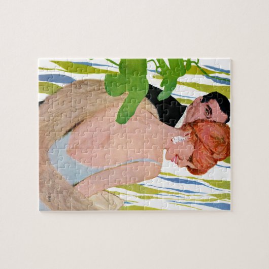 Geld im Kopf Puzzle (Horizontal)