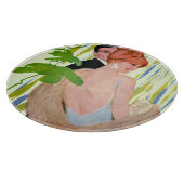 Geld im Kopf Schneidebrett (Ecke)