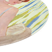 Geld im Kopf Schneidebrett (Ecke)