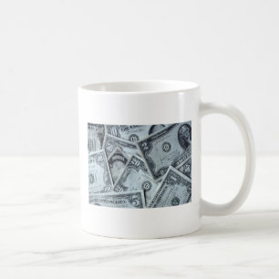 Geld Kaffeetasse