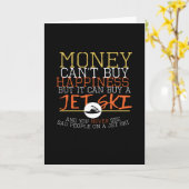 Geld kann einen Jet Ski kaufen Karte (Gelbe Blume)