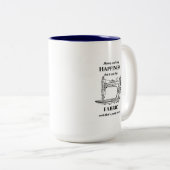 Geld kann Fabric Nähmaschine Vintage Tasse kaufen (VorderseiteRechts)