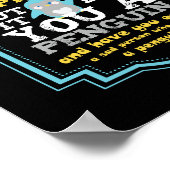 Geld kann Glück nicht kaufen, aber es kann Ihnen e Poster (Ecke)