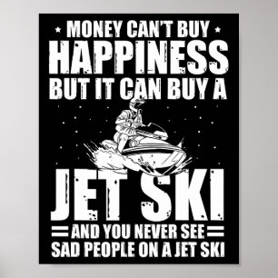 Geld kann keine Glückseligkeit kaufen, aber es kan Poster