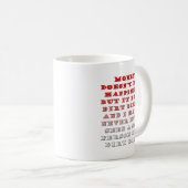 Geld kauft Dirtbikes Funny Mug Kaffeetasse (VorderseiteRechts)