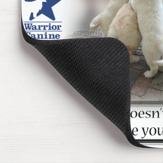 Geld kauft nicht wiggly Hintern mousepad (Ecke)