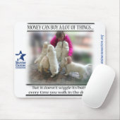 Geld kauft nicht wiggly Hintern mousepad (Mit Mouse)