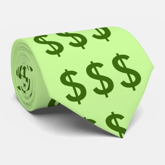 Geld-Krawatte Krawatte (Gerollt)