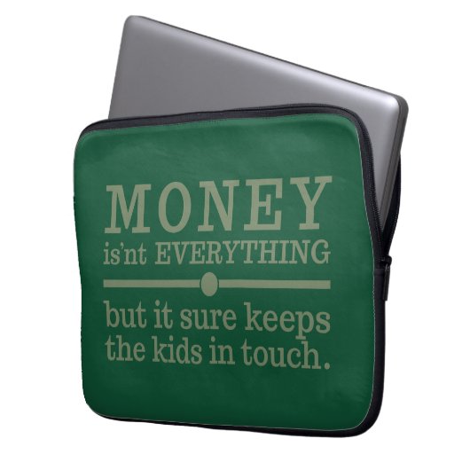 GELD-Laptop-Ärmel Laptopschutzhülle (Vorderseite Links)