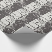 Geld lässt die Welt umgehen Geschenkpapier (Ecke)