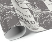 Geld lässt die Welt umgehen Geschenkpapier (Rolleneckpunkt)