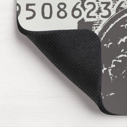 Geld lässt die Welt umgehen Mousepad (Ecke)