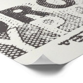 Geld lässt die Welt umgehen Poster (Ecke)