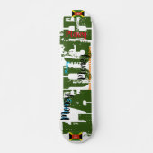 GELD LAUGH JMT 7 3/4" Skateboard Deck (Vorne)
