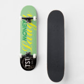 GELD LAUGH SKATEBOARDS / JMT (Vorderseite)