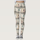 Geld Leggings (Vorderseite)