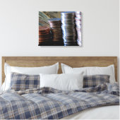 Geld Leinwanddruck (Insitu (Schlafzimmer))