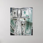 Geld Leinwanddruck (Vorderseite)