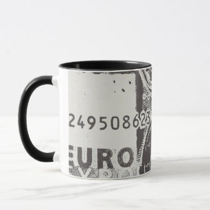Geld macht die Welt rund Tasse