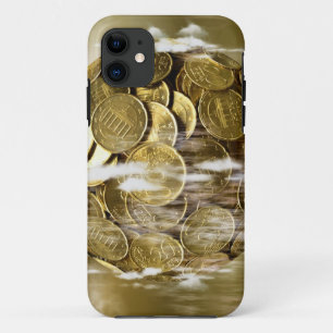 Geld macht die Welt zum Laufen, Geld weltweit Gold Case-Mate iPhone Hülle