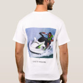 Geld macht nicht glücklich T-Shirt (Rückseite)