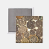 Geld Magnet (Vorderseite/Rückseite)