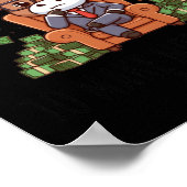 Geld Maker Bull Sticker Poster (Ecke)