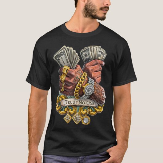 Geld-Mentalität T-Shirt (Vorderseite)