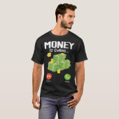 Geld nennt einen Geldzettel T-Shirt (Vorne ganz)