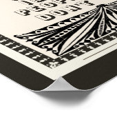 Geld nicht ausgeben Sie haben keinen sonnigen Rat Poster (Ecke)