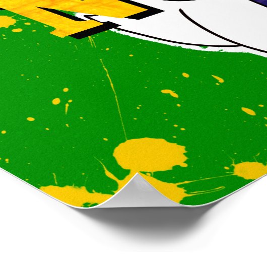 Geld nicht Freunde machen Poster (Ecke)