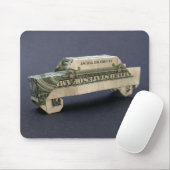 Geld Origami Auto Mousepad (Mit Mouse)