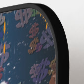 GELD PICKLEBALL SCHLÄGER (Linke Seite)